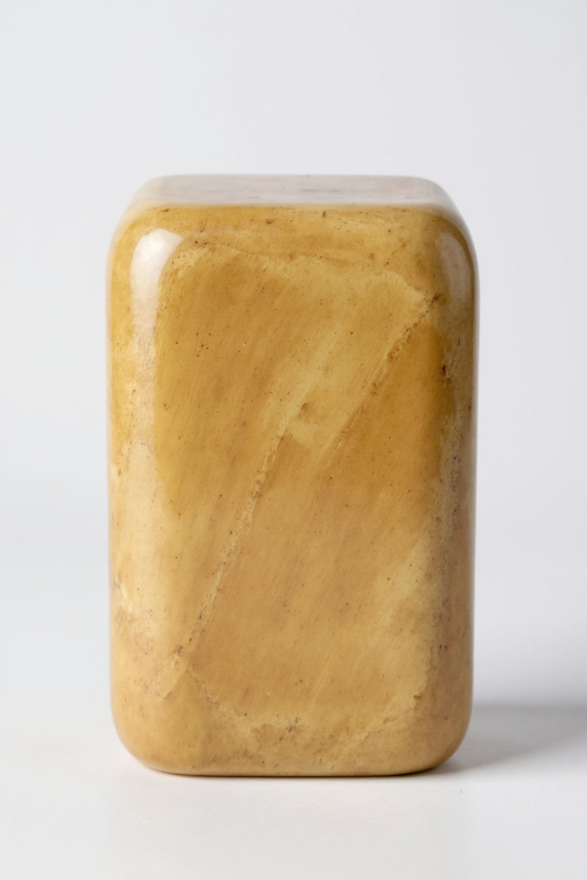 Wooden stool - side table coffee table - handmade stool made of solid suar wood - 50x30x40 cm