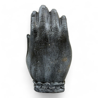 Einzelstück: Spirituelle Holzskulptur – Hand mit Elefant, Symbol der göttlichen Energie - FaHome