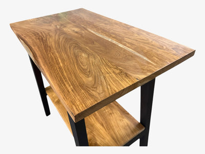 Holz Waschtisch - Mit zusätzlichem Boden - Für Waschbecken - Teakholz - 81x80x50 cm - FaHome