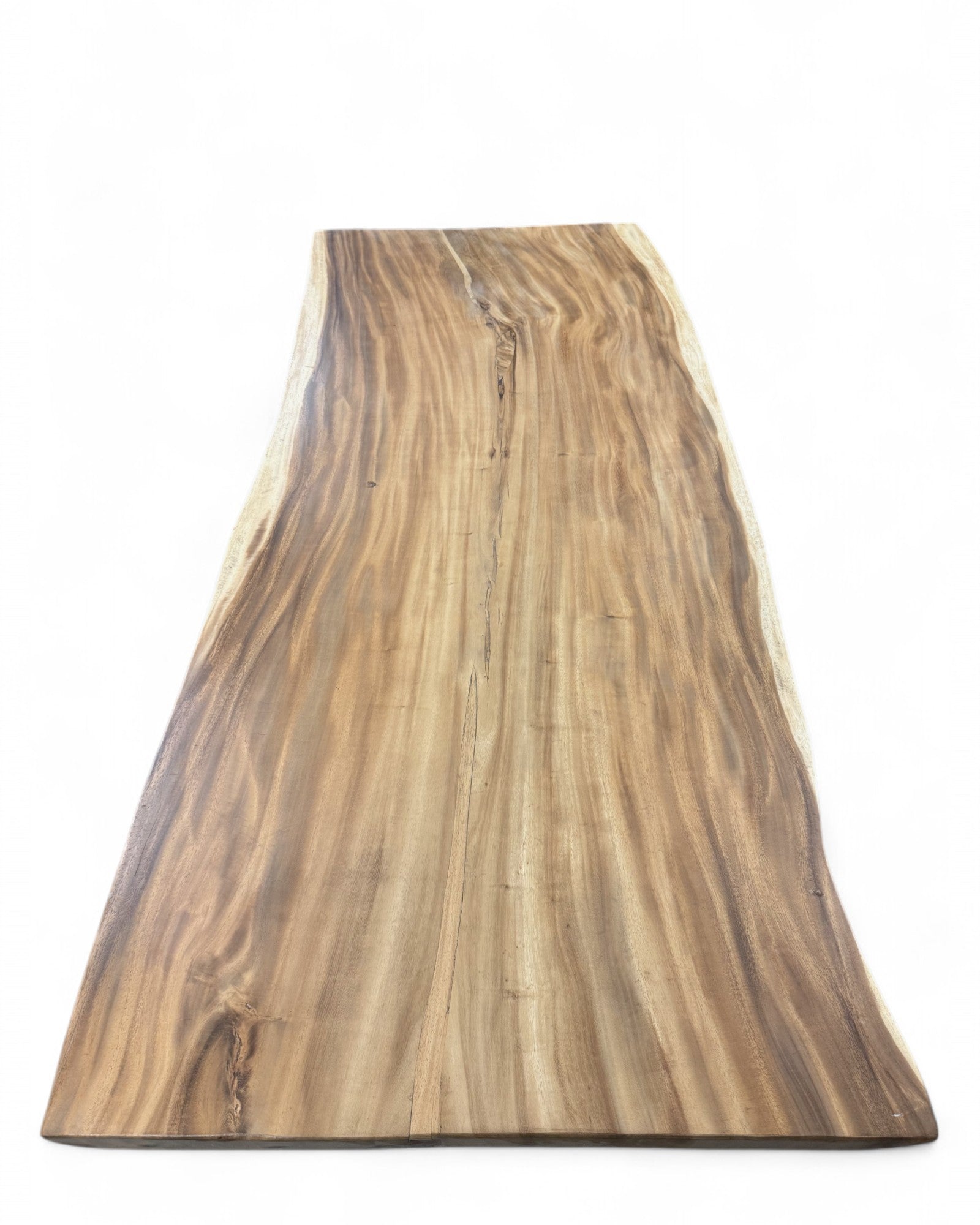 Massivholz Esstisch Natur Baumkante - Holz Tisch Massiv Suarholz Einzelstücke Tischplatte - FaHome