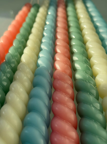 Beeswax Candle ROM – Promo – Hand-poured – For Living Rooms &amp; Decoration – 2x Set