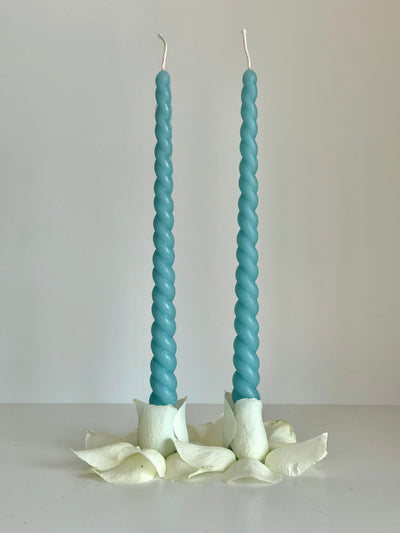 Beeswax Candle ROM – Promo – Hand-poured – For Living Rooms &amp; Decoration – 2x Set