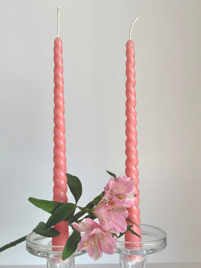 Beeswax Candle ROM – Promo – Hand-poured – For Living Rooms &amp; Decoration – 2x Set