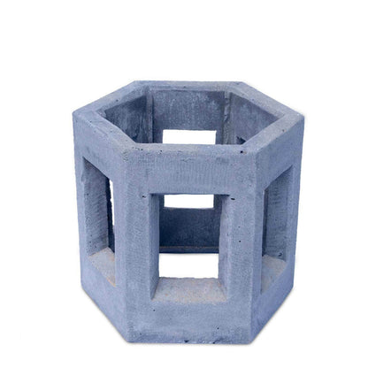 Garden lantern 3 pieces approx. 80cm stone mixture gray stone lantern Japan weatherproof