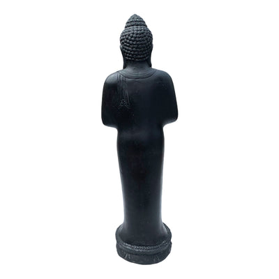 Buddha Statue - Garden Decoration Room Decoration - Cast Stone Figure Weatherproof - Lava-Sand Stone Mixture - 120 cm high